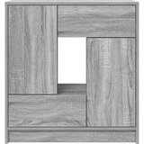  Komoda s ladicama i vratima siva sonoma 70,5x34x74,5 cm | shoptok.hr
