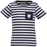 Blue Seven Majica tamno plava / srebro / bijela | shoptok.hr