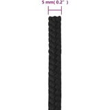  Brodski konop tamnocrni 5 mm 500 m od polipropilena | shoptok.hr