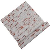 A.S. CREATION TAPETEN Casual Living Flis tapeta New England (Crveno-bijele boje, Izgled kamena, 10,05 x 0,53 m) Cijene