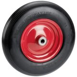 DÖRNER&HELMER 740357P Kotač kolica otporan na probijanje 400x100x20mm, Kula, NL 88mm, užljebljen profil, crveni metaln | Eponuda.ba