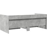  Dnevni krevet s ladicama bez madraca siva boja betona 90x190 cm | shoptok.hr