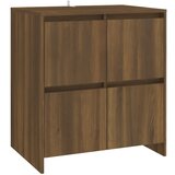 Maison Chic Komoda - Predalnik rjavi hrast 70x41x75 cm inženirski les, (21717467) Cene
