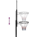 Košarkaški stalak prozirni 256 - 361 cm polikarbonantni | shoptok.hr