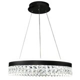 LED prigušiva luster na sajli LED/90W/230V 3000-6500K crna + daljinski upravljač | Eponuda.com