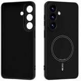 Chameleon Gumiran magnetni ovitek (TPU Magnetic Pastel) za Samsung Galaxy S26, črn | Shoptok.si