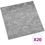  Samoljepljive Pločice za Pod 30 5 x 30 5 cm 20 pcs PVC - Betonska siva | shoptok.hr
