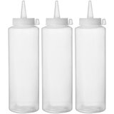 Hendi setovi bočica za doziranje - 3 komada, 0,35L, providno, 3 kom, ⌀55x(H)205mm | Eponuda.com
