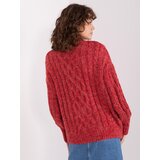 Wool Fashion Italia Sweater-AT-SW-2363-2.04P-dark red | shoptok.hr
