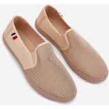 EVENTO Men's Perforated Sneakers Beige Koboru | Shoptok.si