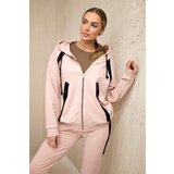 Kesi Sports set with stripes dark powdered pink | Shoptok.si