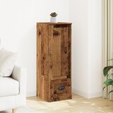 vidaXL Visoka boja starog drva 36x35,5x103,5 cm konstruirano drvo Cijene