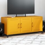 vidaXL TV omarica gorčično rumena 100,5x39x43,5cm hladno valjano jeklo Cene