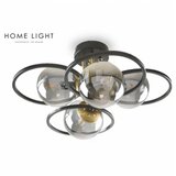  NALAN 19064 LUSTER 4*E27 CRNA/HROM | ePonuda.com