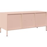 TV ormarić ružičasti 101,5 x 39 x 43,5 cm hladno valjani čelik | Eponuda.ba