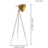 Eglo 49519 - Stojeća lampa CHESTER 1 1xE27/60W/230V | Eponuda.com