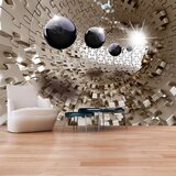  Samoljepljiva foto tapeta - Golden Jigsaw 98x70 Cijene