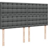  Okvir kreveta s oprugama i madrac svjetlosivi 180x200cm tkanina | shoptok.hr