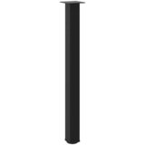  Noge za barski stol 4 kom Crne 90-92 cm Čelične | shoptok.hr
