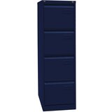 BISLEY Predalnik za obešalne mape LIGHT, 1 vrsta, 4 predali, DIN A4, oxfordsko modre barve Cene