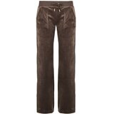 Juicy Couture Del Ray Straight Leg Track Pant With Pocket Smeđa Cijene