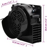  LED svjetleći lanac sa 66 LED dioda i ventilatorom 660 cm | shoptok.hr