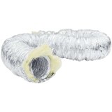  Ventilacijski kanal izolirani aluminijski 6 m Ø12 5 cm | shoptok.hr
