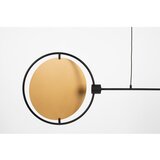 Zuiver oker rumena/črna led zatemnitvena viseča svetilka sirius – | Shoptok.si