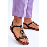 S. BARSKI Leather Sandals With A Decorative Snake S.Barski | Shoptok.si