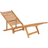 vidaXL Ležalnik trdna tikovina, (20662458) | Shoptok.si