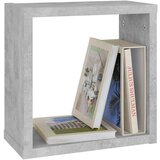  Kockaste zidne police 2 kom siva boja betona 30 x 15 x 30 cm - Beton siva 30 x 15 x 30 cm 2 1 | shoptok.hr