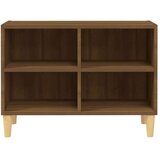 vidaXL TV ormarić s nogama od masivnog drva 69,5x30x50 cm boja hrasta | shoptok.hr
