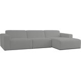 Scandic Siva kutna garnitura od bouclé tkanine (s desnim kutom) Roxy – | shoptok.hr