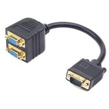 VIDEO spliter GEMBIRD 1 to 2 VGA, 2xHD15F, 1xHD15M, 0,2m, black, CC-VGAX2-20CM | Eponuda.ba