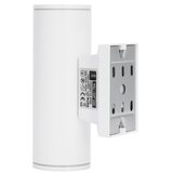 Aigostar Spoljašnja zidna lampa 2xGU10/230V bela IP65 okrugla | Eponuda.com