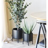 House Nordic Metalne navlake za tegle u kompletu 2 kom ø 25 cm Svarta – | shoptok.hr
