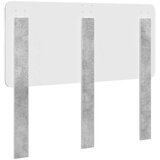  Uzglavlje s uzglavljem Betonski sivi 135 cm Konstruirano drvo | shoptok.hr