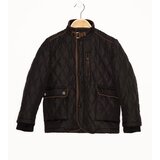 Dewberry M3002 BOYS' COAT-BLACK-1