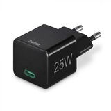 Kucni punjac Brzi USB-C PD/Qualcomm, 25W, crni