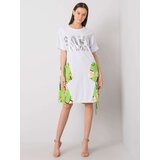 Italy Moda Dress-DHJ-SK-13117.41P-white-green | shoptok.hr