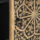  Bočni ormarić 90 x 33 x 75 cm od masivnog drva manga | shoptok.hr
