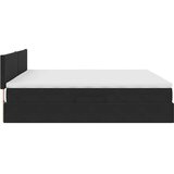 Krevet s od storage s madracem Crna 200 x 200 cm Baršun | Eponuda.ba