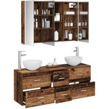  Set namještaja za kupaonicu 4 kom. Staro drvo | shoptok.hr