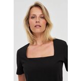 Marisse Black Diamond Neckline Blouse Cijene