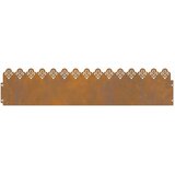 vidaXL Rubnjaci za travnjak 10 pcs Rđa 103 x 0 05 x 22 cm | shoptok.hr