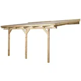 WEKA Lesena vrtna pergola 671 (4,2×3 m)