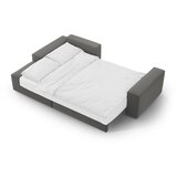 Micadoni Svetlo siva raztegljiva kotna sedežna garnitura iz tkanine bouclé (levi kot) Jodie – Home | Shoptok.si
