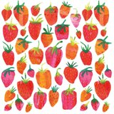 PPD Papperproducts Design Strawberry - Salvete - Strawberry, 33x33 cm Cene