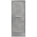 Ormarić za lijekove boja betona 30x41x77,5 cm konstruirano drvo | shoptok.hr