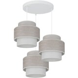  Brilagi - Visilica na sajli DOVER SPACE 3xE27/15W/230V siva/krem | Eponuda.com